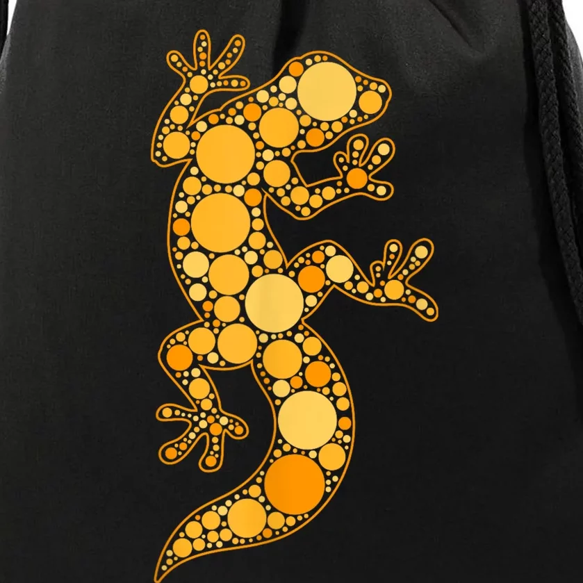 Happy International Dot Day Teacher Reptile Dots Drawstring Bag