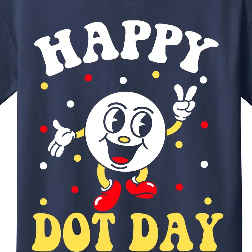 Happy International Dot Day Polka Dot Kids T-Shirt