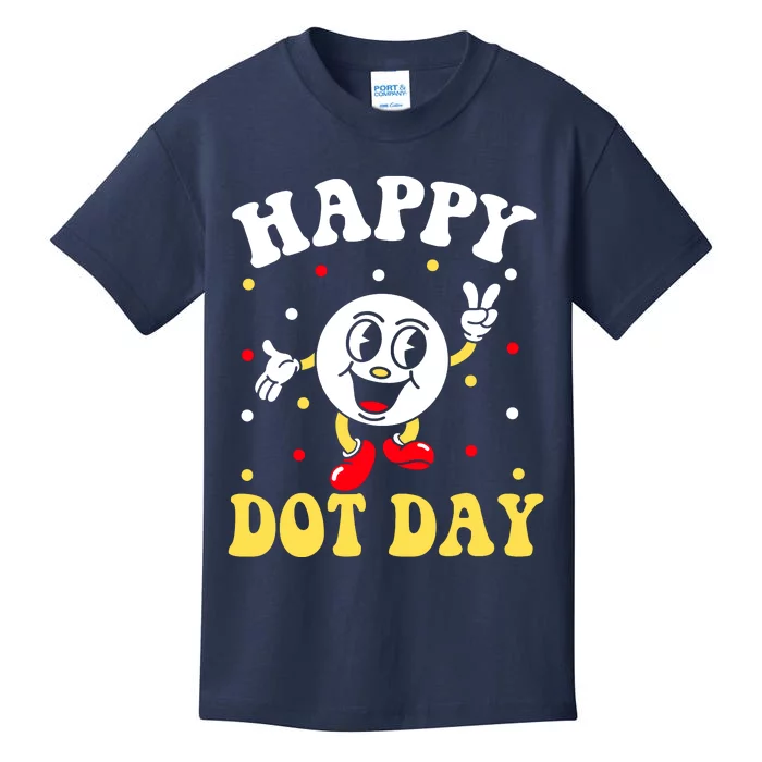 Happy International Dot Day Polka Dot Kids T-Shirt