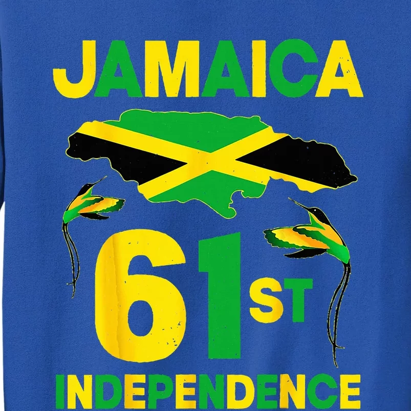 Happy Independence Day Jamaica 1962 Proud Jamaican Tall Sweatshirt