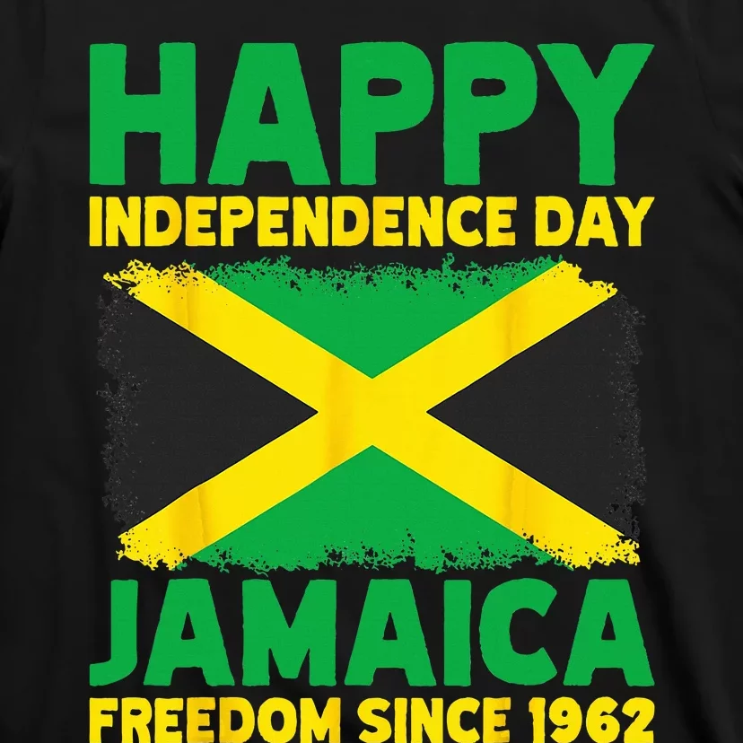 Happy Independence Day Jamaica 1962 Proud Jamaican T-Shirt