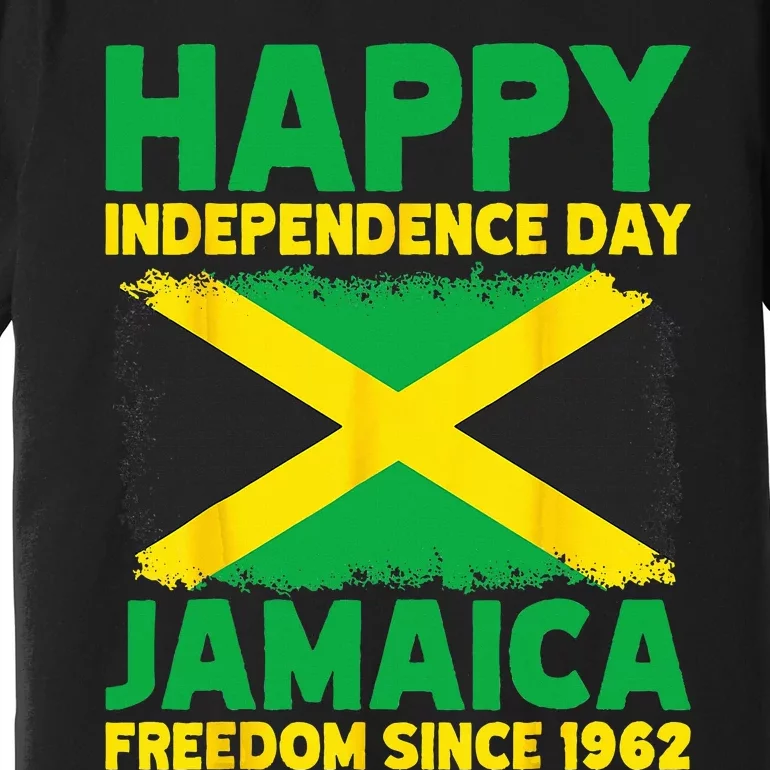 Happy Independence Day Jamaica 1962 Proud Jamaican Premium T-Shirt