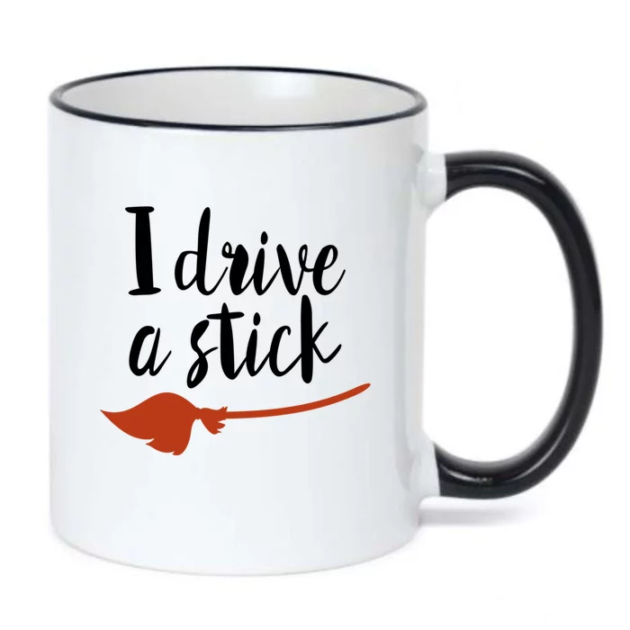 Halloween I Drive Stick Funny Witch Wife Mom Teacher Gift Black Color Changing Mug