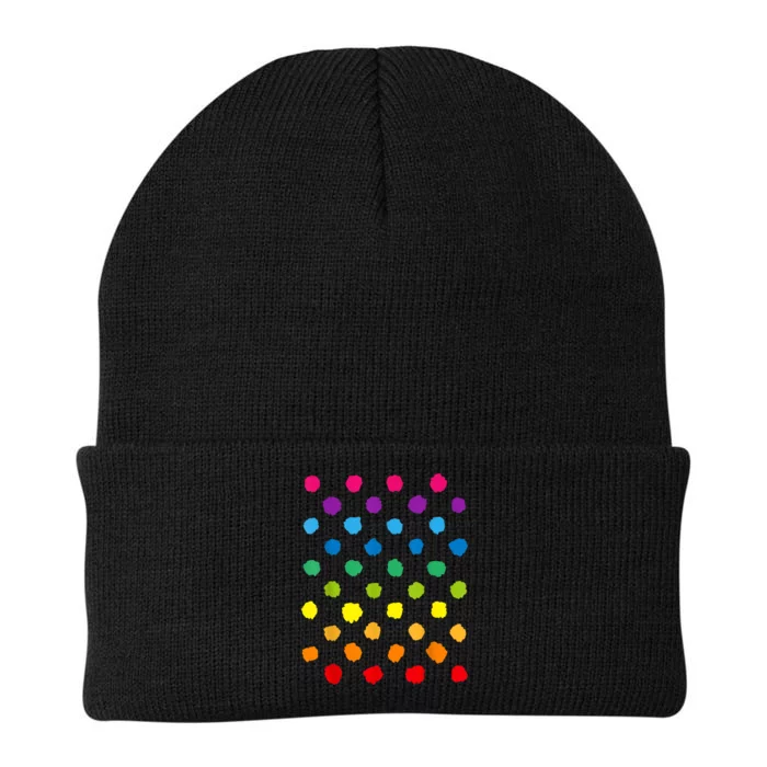 Happy International Dot Day Teacher Dots Knit Cap Winter Beanie