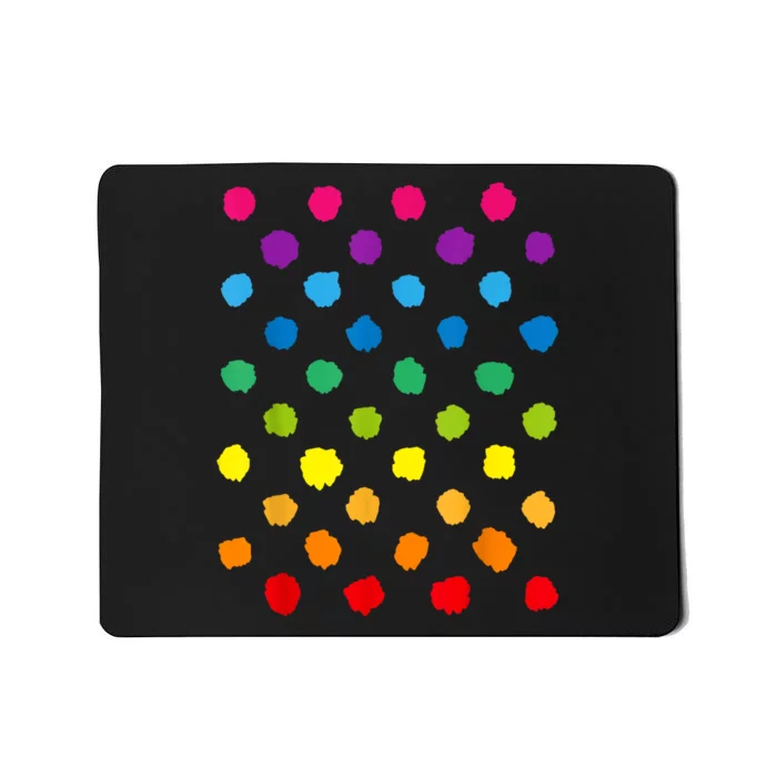 Happy International Dot Day Teacher Dots Mousepad