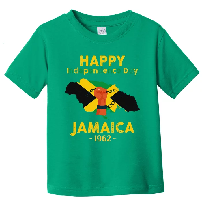 Happy Independence Day Jamaica 1962 Toddler T-Shirt