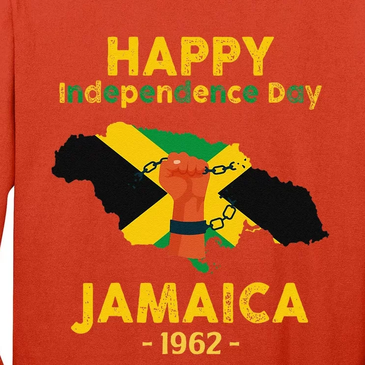 Happy Independence Day Jamaica 1962 Tall Long Sleeve T-Shirt