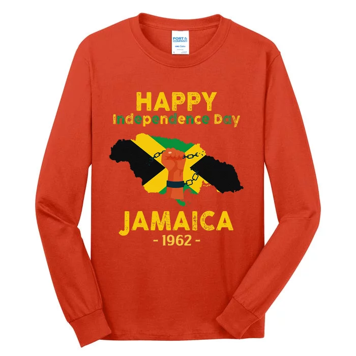 Happy Independence Day Jamaica 1962 Tall Long Sleeve T-Shirt