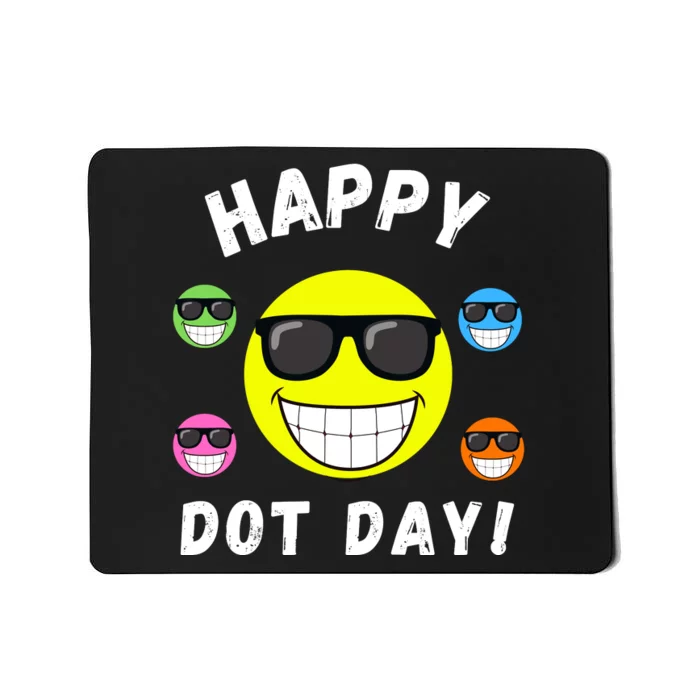 Happy International Dot Day 2024 Make Your Mark Cute Dot Mousepad