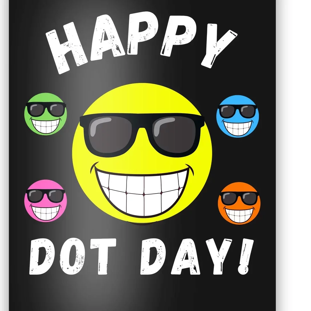 Happy International Dot Day 2024 Make Your Mark Cute Dot Poster