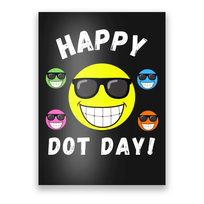 Happy International Dot Day 2024 Make Your Mark Cute Dot Poster