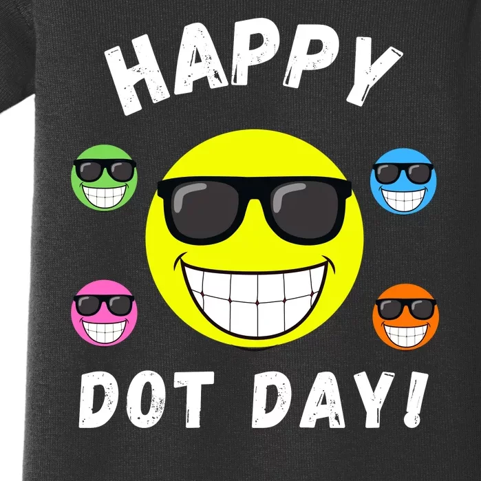 Happy International Dot Day 2024 Make Your Mark Cute Dot Baby Bodysuit