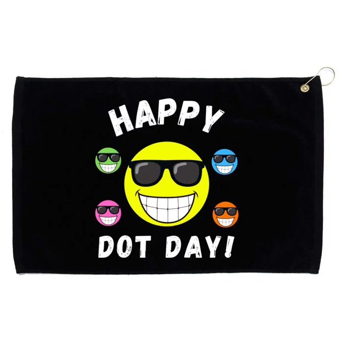 Happy International Dot Day 2024 Make Your Mark Cute Dot Grommeted Golf Towel