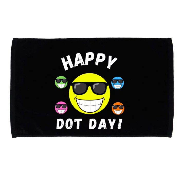 Happy International Dot Day 2024 Make Your Mark Cute Dot Microfiber Hand Towel