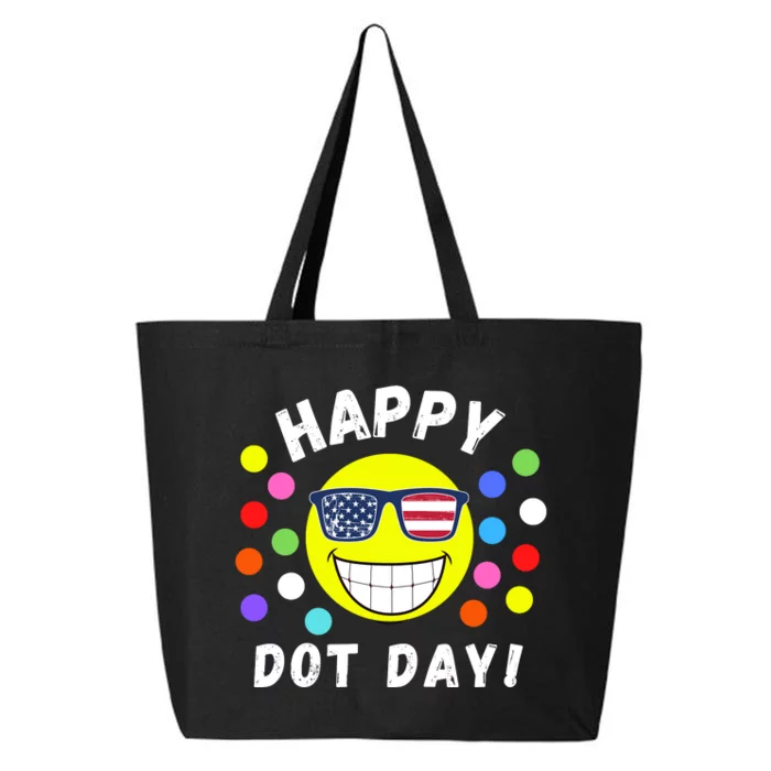 Happy International Dot Day 2024 Cute Dot Make Your Mark 25L Jumbo Tote