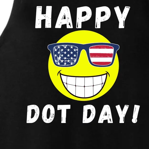 Happy International Dot Day 2024 Cute Dot Make Your Mark Dot Day 2024 Ladies Tri-Blend Wicking Tank