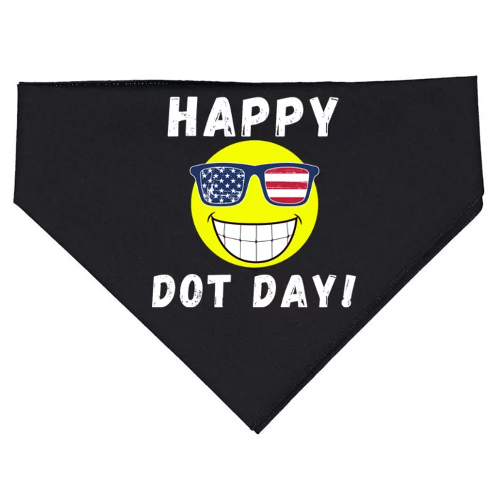 Happy International Dot Day 2024 Cute Dot Make Your Mark Dot Day 2024 USA-Made Doggie Bandana