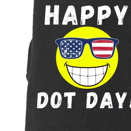 Happy International Dot Day 2024 Cute Dot Make Your Mark Dot Day 2024 Doggie 3-End Fleece Hoodie