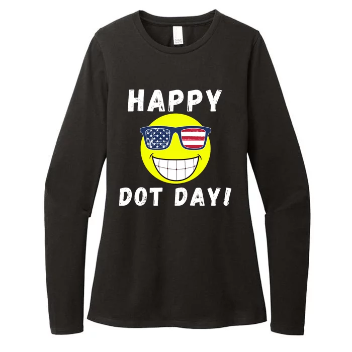 Happy International Dot Day 2024 Cute Dot Make Your Mark Dot Day 2024 Womens CVC Long Sleeve Shirt