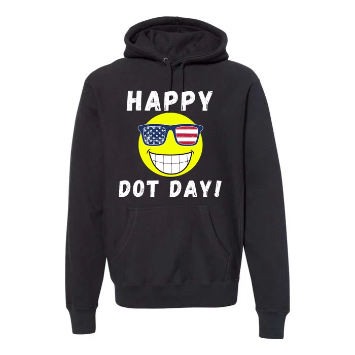 Happy International Dot Day 2024 Cute Dot Make Your Mark Dot Day 2024 Premium Hoodie