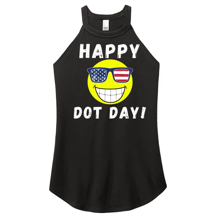 Happy International Dot Day 2024 Cute Dot Make Your Mark Dot Day 2024 Women’s Perfect Tri Rocker Tank