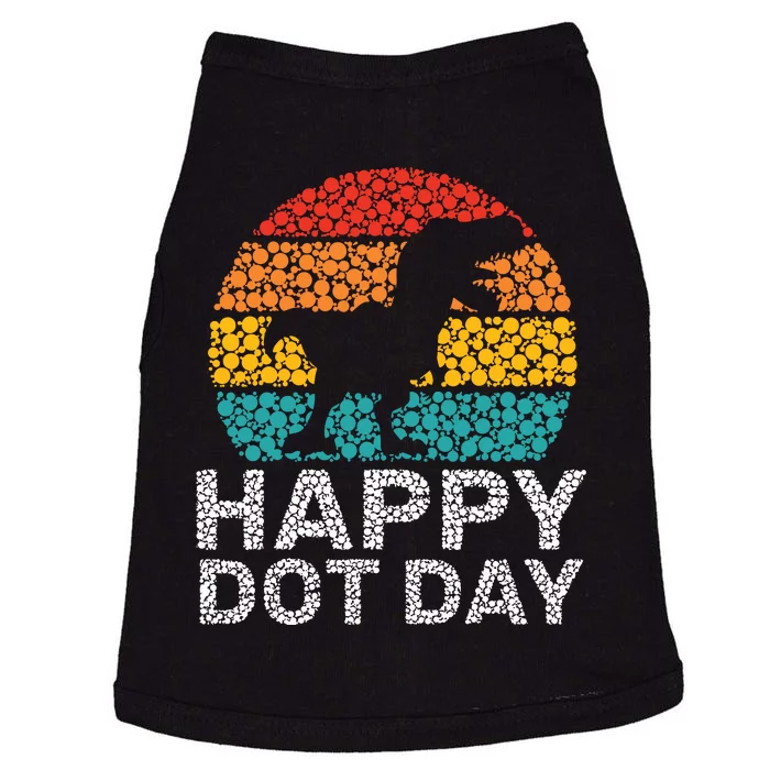 Happy International Dot Day 2024 September 15th Polka Dot Doggie Tank