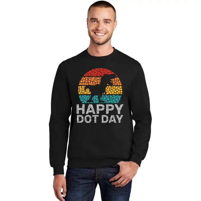 Happy International Dot Day 2024 September 15th Polka Dot Sweatshirt