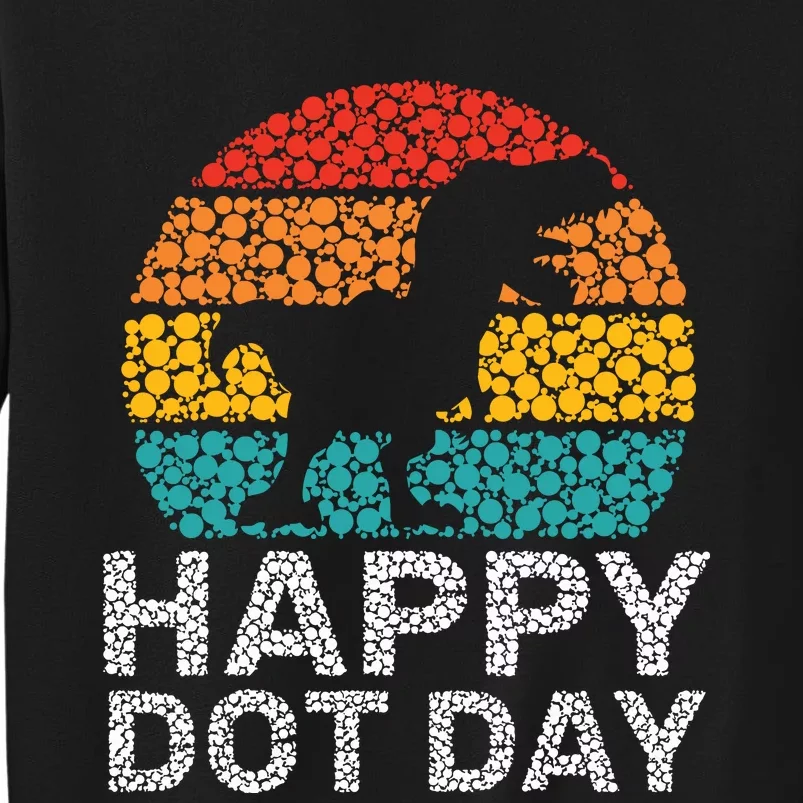 Happy International Dot Day 2024 September 15th Polka Dot Sweatshirt