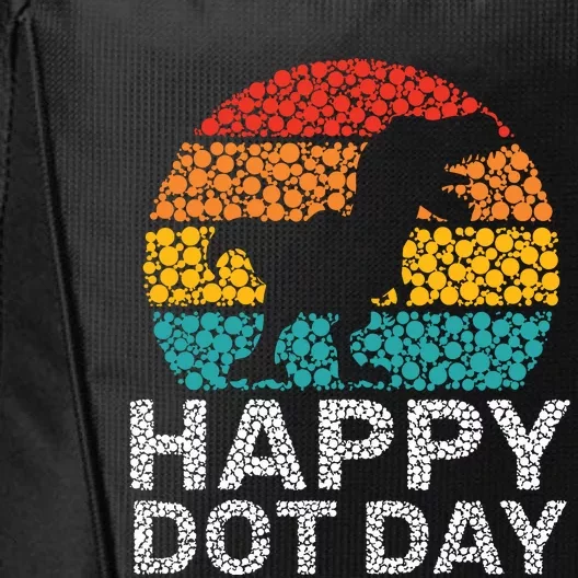 Happy International Dot Day 2024 September 15th Polka Dot City Backpack