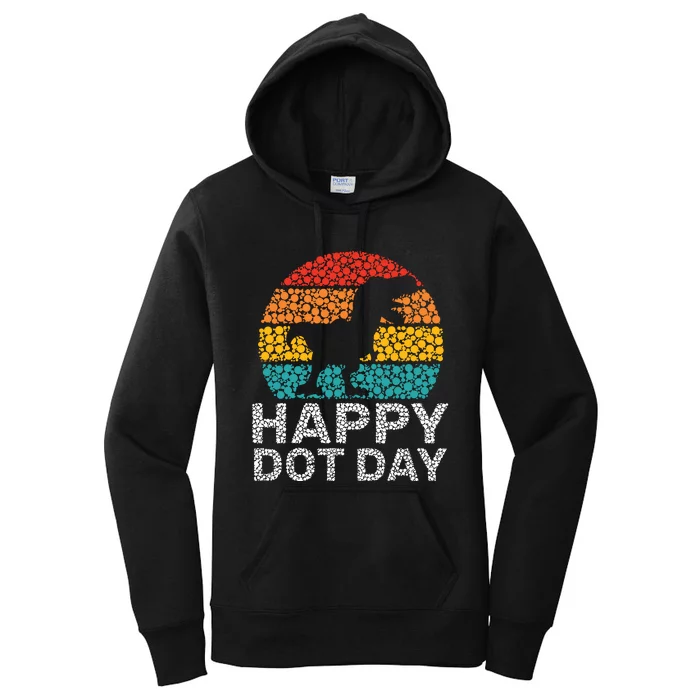 Happy International Dot Day 2024 September 15th Polka Dot Women's Pullover Hoodie