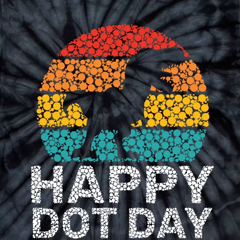 Happy International Dot Day 2024 September 15th Polka Dot Tie-Dye T-Shirt