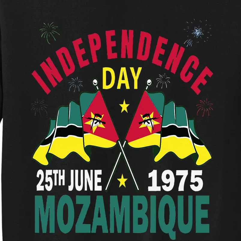 Happy Independence Day Mozambique Mozambican Flag Sweatshirt