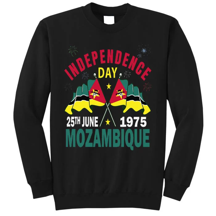 Happy Independence Day Mozambique Mozambican Flag Sweatshirt