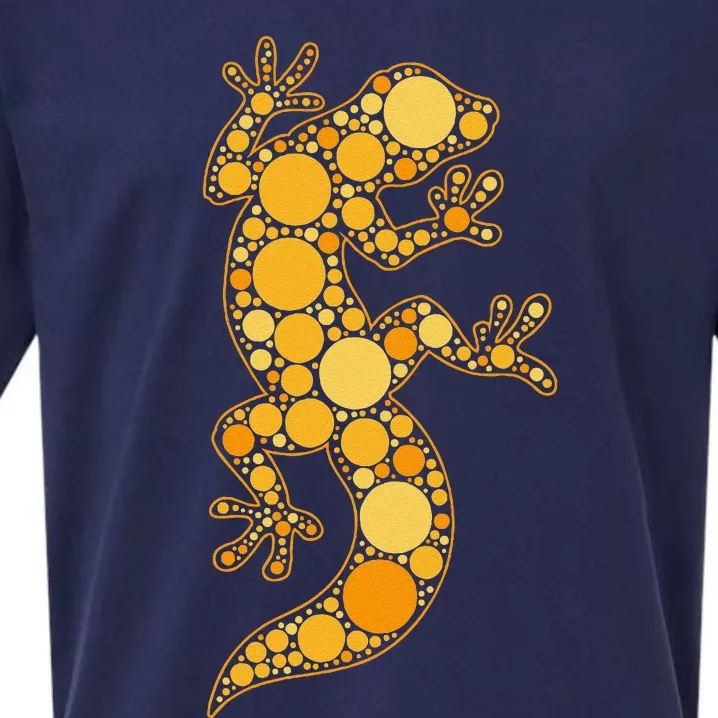 Happy International Dot Day Teacher Reptile Dots Gift Sueded Cloud Jersey T-Shirt