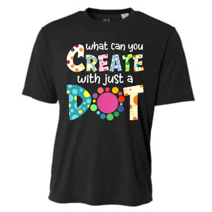 Happy International Dot Day Colorful Polka Dot Kids Dot Day Cooling Performance Crew T-Shirt