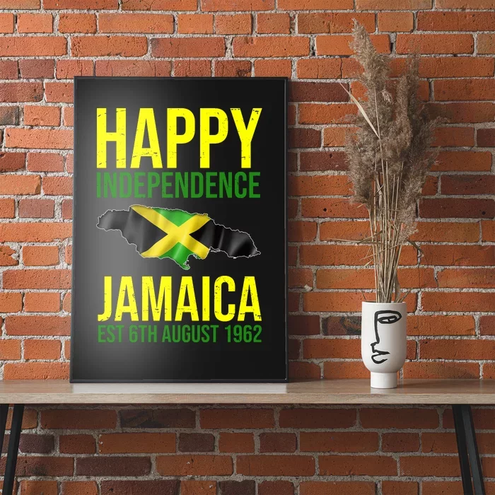 Happy Independence Day Jamaica 1962 Proud Jamaican Poster