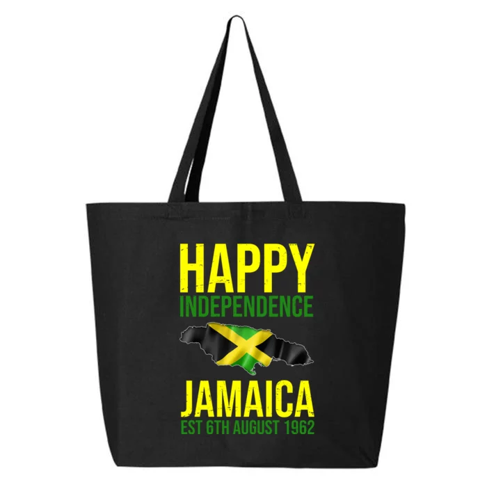 Happy Independence Day Jamaica 1962 Proud Jamaican 25L Jumbo Tote