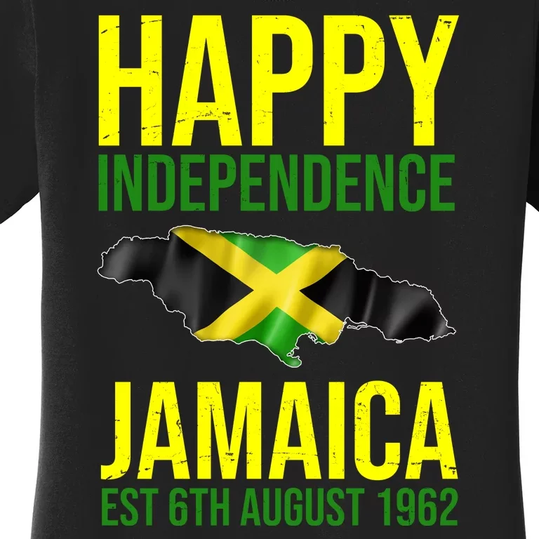 Happy Independence Day Jamaica 1962 Proud Jamaican Women's T-Shirt