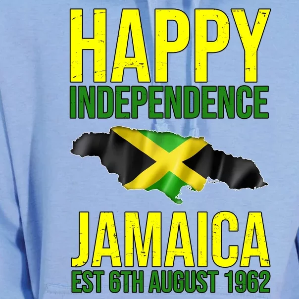 Happy Independence Day Jamaica 1962 Proud Jamaican Unisex Surf Hoodie