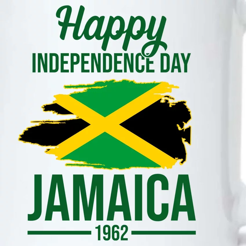 Happy Independence Day Jamaica 1962 Black Color Changing Mug