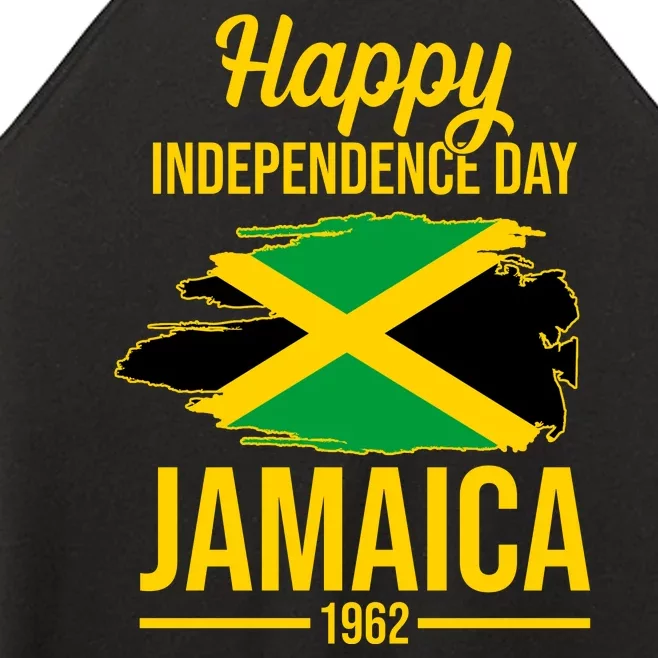 Happy Independence Day Jamaica 1962 Women’s Perfect Tri Rocker Tank