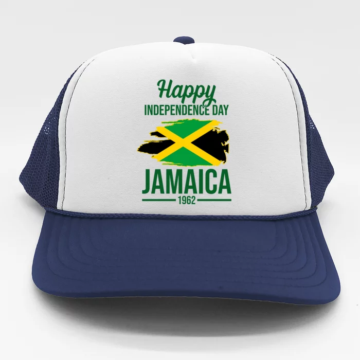 Happy Independence Day Jamaica 1962 Trucker Hat