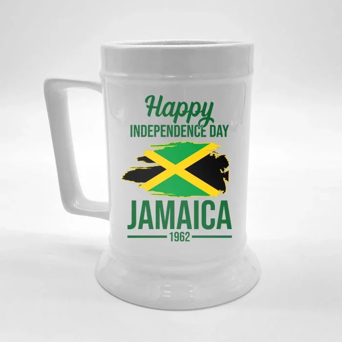 Happy Independence Day Jamaica 1962 Front & Back Beer Stein