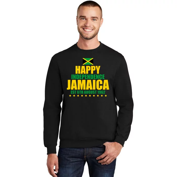 Happy Independence Day Jamaica Est 6th August 1962 Sweatshirt