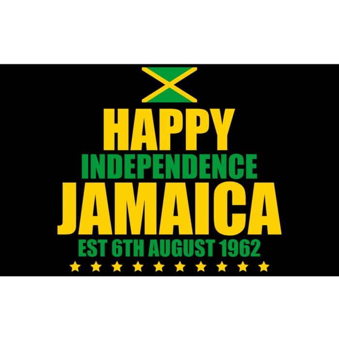 Happy Independence Day Jamaica Est 6th August 1962 Bumper Sticker