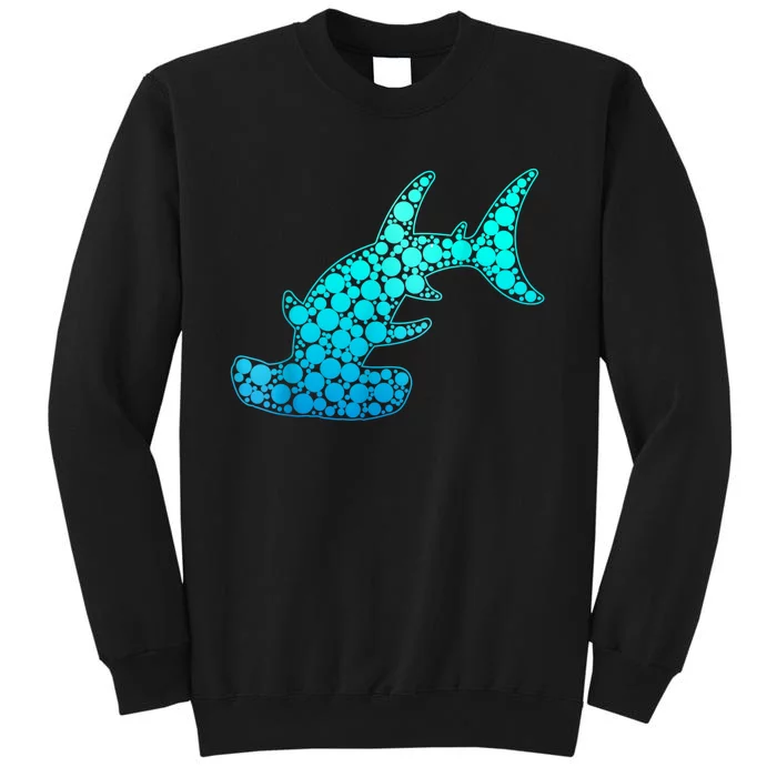 Happy International Dot Day Hammerhead Dots Shark Sweatshirt