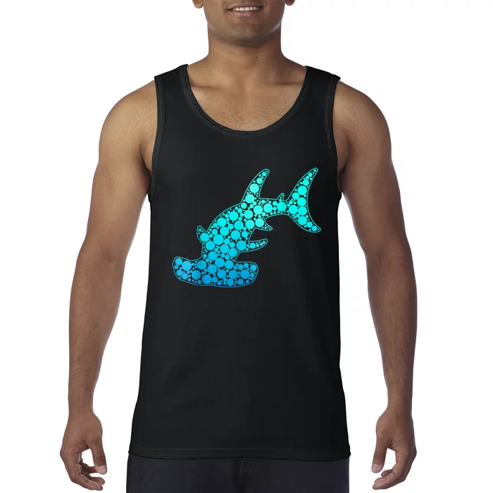 Happy International Dot Day Hammerhead Dots Shark Tank Top