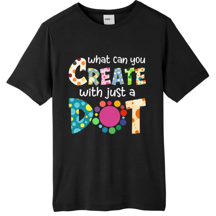 Happy International Dot Day Colorful Polka Dot Kids Dot Day ChromaSoft Performance T-Shirt