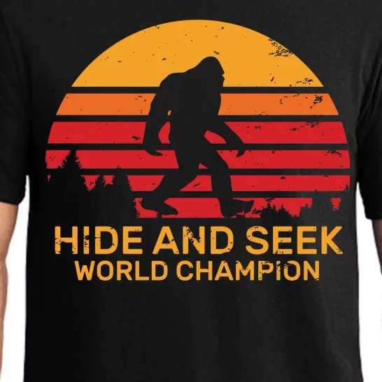 Hide And Seek World Champion Bigfoot Is Real Pajama Set