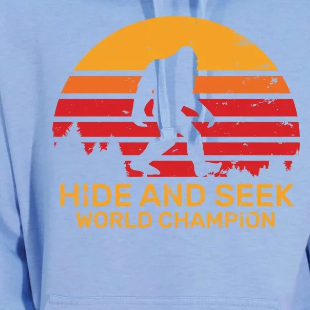 Hide And Seek World Champion Bigfoot Is Real Unisex Surf Hoodie